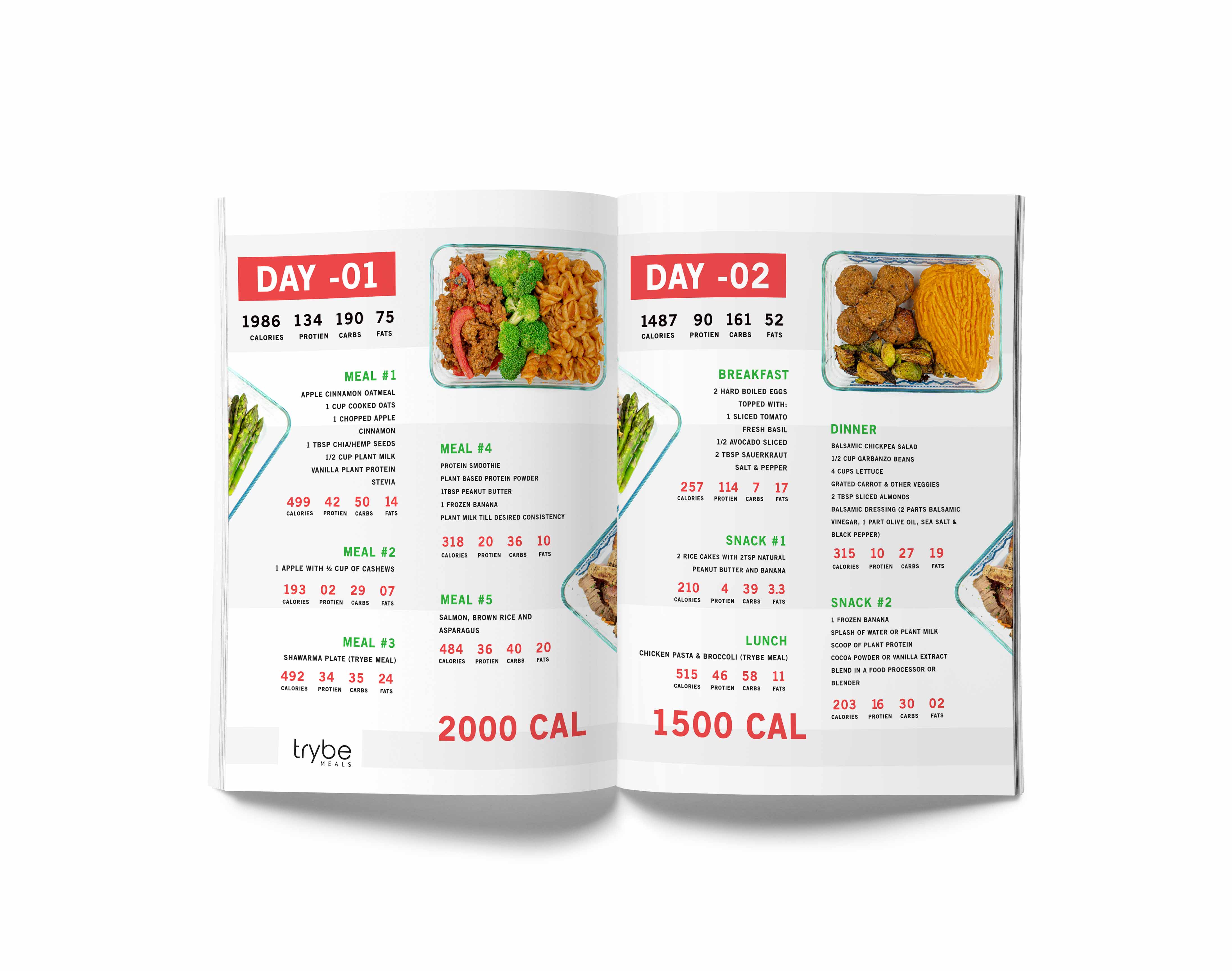 Trybe Meals Nutrition Guide